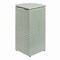 Happimess Chloe 15.56-Gallon All-Weather Wicker/Metal Corner Hideaway Outdoor Trash Can, Mint Blue/White HPM1200C - alternate 8