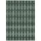 Homeroots 9' X 12' Olive Green And Charcoal Geometric Washable Indoor Outdoor Area Rug 577077 - alternate 8