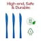 Smarty Had A Party Blue Disposable Plastic Party Knives, 600PK 410K-B-CASE - alternate 6
