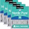 Nordic Pure 16x20x5 Plus Carbon Pleated Air Filter, High Capacity, MERV 14, 4 PK 16x20x5HM14+C-4 - alternate 1
