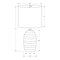 Monarch Specialties Lighting, 17"h, Table Lamp, Black Ceramic, Beige Shade, Contemporary, Modern I 9790 - alternate 3