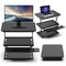 Homeroots Black Adjustable Tall Standing Desk Converter and Riser 397719 - alternate 1