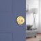 Kwikset Bright Brass Metal Deadbolt 96600-867 - alternate 2
