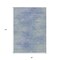 Homeroots 8' X 10' Denim Blue And Sky Blue Abstract Washable Indoor Outdoor Area Rug 587209 - alternate 6