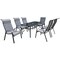 Seasonal Trends Outdoor Table, 60 x 38 in W, 34 x 15 mm D, 2856 in H, Steel Frame, Rectangular Table 50705 - alternate 2