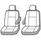 Covercraft SEAT COVERS, 2PK SSC7599CABN - alternate 3