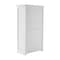 Homeroots 43" Off White Solid Wood Two Drawer 523198 - alternate 10