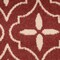 Homeroots 5' X 7' Brick Red And Ivory Geometric Indoor Outdoor Area Rug 572649 - alternate 7