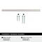 Amerock Cityscape 5-1/16 inch (128mm) Center-to-Center Polished Chrome Cabinet Pull, 25PK 25VMP3713226 - alternate 3