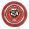 Holland Bar Stool Co University of Georgia Double Neon 15" Clock (Bulldog) Clk15GA-Dog - alternate 1