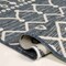 Jonathan Y Zana Modern Geometric Moroccan Reversible Machine-Washable Navy/Cream 5 ft. x 8 ft. Area Rug SVH110A-5 - alternate 5
