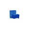 Scotch-Brite 526 Scrub Sponge, 4.4 in L, 2-1/2 in W, 0.8 in Thick, Cellulose, Blue, 6PK 5266 - alternate 10