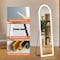Simple Deluxe Arched Full Length Mirror with LED Lights, 60'x16' Floor Mirror with Stand, Body Floor Mirror with 3A88MIROGZ1660NWHT - alternate 5