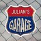 Signmission Julian's Garage, 18 Inch X 18 Inch, Plastic Sign SHI-P-18-383-JULIAN - alternate 5
