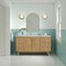 James Martin Vanities Laurent 60" Single Vanity, Light Natural Oak, w/ 3 CM Siberian Silestone Top 545-V60S-LNO-3SFR - alternate 5