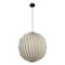 Jonathan Y Vaughn 15.75" Modern Vintage Orb Honeycomb Shade LED Pendant Light, Natural JYL9101B - alternate 1