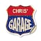 Signmission Chris's Garage, 18 Inch X 18 Inch, Vinyl Decal SHI-D-18-383-CHRIS - alternate 1