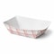 Smarty Had A Party 4 oz Red Plaid Paper Food Trays, 1000PK 5604-RP-CASE - alternate 1