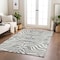 Homeroots 3' X 5' Gray And Ivory Animal Print Washable Indoor Outdoor Area Rug 600618 - alternate 7