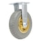 Vestil Flat-Free Rigid Caster 8 In. Diameter x 2 In. Width 661 Lb. Capacity Dark Gray/Gold CST-VE-8X2FF-R - alternate 1