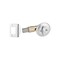 Kwikset SINGLE SIDED DEADBOLT SATIN CHROME 663-26D - alternate 1