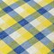 Homeroots 5' X 8' Yellow Blue And Beige Plaid Washable Indoor Outdoor Area Rug 601447 - alternate 8