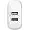Belkin BOOST CHARGE Dual USB-A Wall Charger + Lightning to USB-A Cable, White WCD001DQ1MWH - alternate 7