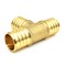Thrifco Plumbing 1/2" Brass Tee Lead Free F1807 - (PEX B) 7910222 - alternate 6