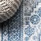 Jonathan Y Boho Cottage Medallion Blue/White 2 ft. x 8 ft. Runner Rug MDP501C-28 - alternate 7