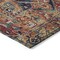 Homeroots 8' Red Orange And Blue Oriental Washable Indoor Outdoor Runner Rug 563782 - alternate 7