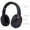 Maxell Wireless Bluetooth Headphone w/Mic, Black 199793 - alternate 6