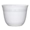L&G 11 in. H X 14.5 in. W X 14.5 in. D X 14.5 in. D Polyresin Galileo Planter White PVH0115BWI - alternate 1
