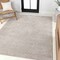 Jonathan Y Cole Modern Minimalist Pinstripe High-Low Cream/Silver 4 ft. x 6 ft. Area Rug CAR101A-4 - alternate 4