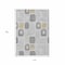 Homeroots 10' X 14' Gray Silver And Gold Geometric Washable Indoor Outdoor Area Rug 616813 - alternate 7