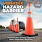 Xpose Safety Traffic Safety Cone, 36 in, PVC, Dual 6 in & 4 in Reflective Collar, DOT Approved, Orange OTC36-64-1-X - alternate 4