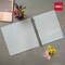 Deli Heavy Duty View Binder 1in, Letter, 3-Sided D-Ring, 4 Pockets, White, 12PK CF573-WH - alternate 2