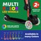 Lifemaster Kids 3-Wheel Scooter w/ Foldable Seat, LED Wheels, Adjustable Handlebar, Indoor/Outdoor Black LIFMS71 - alternate 4
