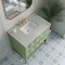 James Martin Vanities Emmeline 36'' Single Vanity, Pistachio w/ 3 CM Eternal Jasmine Pearl Top D100-V36-PST-3EJP - alternate 7