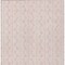 Homeroots 3' X 5' Pink And Gray Ogee Washable Indoor Outdoor Area Rug 601638 - alternate 6