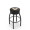 Holland Bar Stool Co 30" 4" Vanderbilt Cushion Seat, Blk Wrinkle Base Swivel Bar Stool L8B130Vander - alternate 1