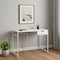 Homeroots 42" White Computer Desk 489827 - alternate 5