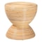 Bali & Pari Tokyo Laminated Natural Rattan Side Table, Natural 259-14299-ZORO - alternate 1
