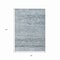Homeroots 8' X 10' Blue And Gray Trellis Washable Indoor Outdoor Area Rug 616487 - alternate 7