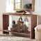 Bali & Pari Liza Bohemian Natural Seagrass Console Table 248-13680-ZORO - alternate 6