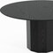 Homeroots 60" Black Solid Wood Pedestal Base Round Top Dining Table 721056 - alternate 5