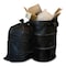Berry Plastics Heavy-Duty Low-Density Wing Tie Contractor Bags, 42 gal, 3 mil, 32.75in x 45.13in, Black, 80PK WTCON42GAL - alternate 2
