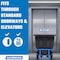 Magnum Tool Tilt Truck, 1 Cu. Yd. Covered Capacity Dump Cart with Heavy Duty 12 in Wheels (2-Pack) DUC100-F-02PK - alternate 5