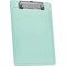 Acrimet Clipboard Memo Size A5 Low Profile Clip (Plastic) (Clear Green Color), 3PK 137B.4 - alternate 4