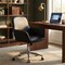 Leisuremod Vanguard Faux Leather Swivel Office Chair, Chrome Base, Tilt VO26BL - alternate 9