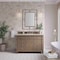James Martin Vanities Bristol 48" Single Vanity, Whitewashed Walnut, w/ 3 CM Siberian Silestone Top 157-V48-WW-3SFR - alternate 5